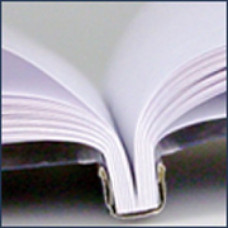 鋼脊 熱溶裝訂 A4 黑 10/12/15mm 30s