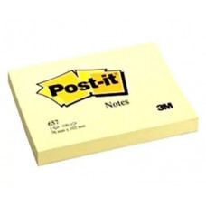 3M 657 Post-it  黃色便條紙 3" x 4" - E8