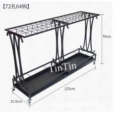 雨傘架72孔64勾 70X125X31.5CM