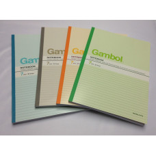 GAMBOL WCN-G4807 A4 單行簿(80頁)  