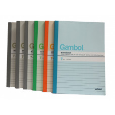 GAMBOL WCN-G5807 A5單行簿(80頁)