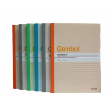 GAMBOL WCN-G6807 B5單行簿(80頁)     