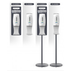 VAVO PL-151049SF-B 感應噴霧消毒器(帶托盤+固定長桿+背板)座地式 VAVO PL-151049SF-B 感應噴霧消毒器(帶托盤+固定長桿+背板)座地式