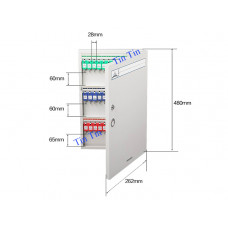 杰麗斯 鑰匙箱 48位 8703