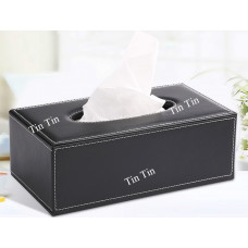 仿皮紙巾盒大號