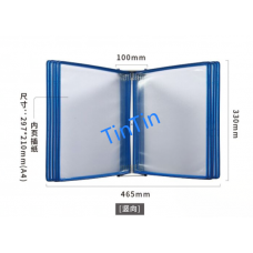 A4磁性翻頁檔夾10頁 豎向 A4磁性翻頁檔夾10頁 豎向