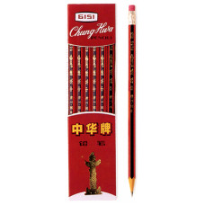 中華牌6151鉛筆(紅桿)